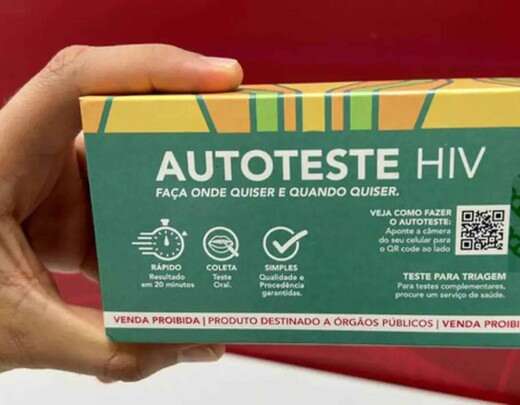 Embalagem de autoteste de HIV fica mais discreta para incentivar uso