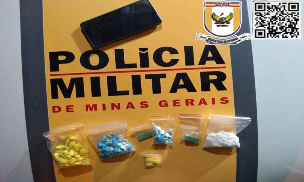 PMRv prende homem com 136 comprimidos de ecstasy