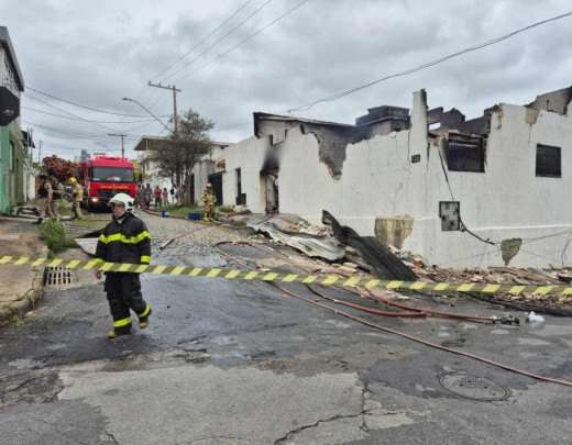 BH: Defesa Civil encontra rachaduras e isola Ã¡reas vizinhas a incÃªndio