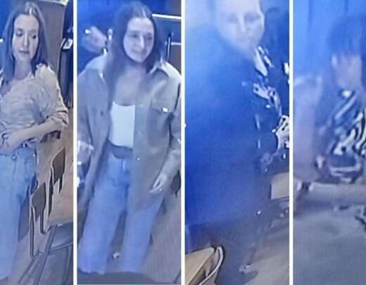 PolÃ­cia tenta identificar mulheres que fugiram de restaurante sem pagar