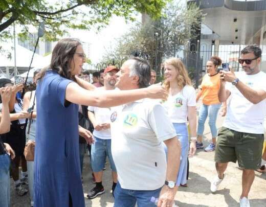 Duda Salabert encontra Tramonte e Viana em agenda no Barreiro