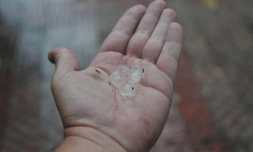 Minas: tempestade com queda de granizo pode atingir quase 200 cidades