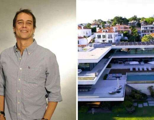 Como Ã© a casa de quase R$ 200 milhÃµes vendida por ex-Globo em Portugal