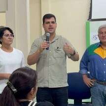 Acompanhado do senador Astronauta Marcos Pontes, Engler fala de tecnologia