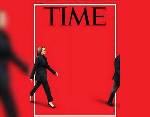 Revista Time jÃ¡ coloca Kamala substituindo Biden na disputa eleitoral