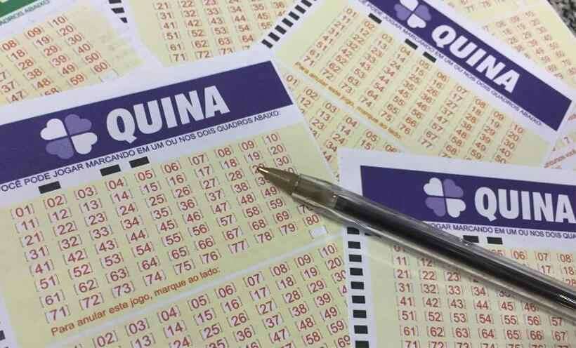 Quina 6552 sorteia hoje (7/10) prÃªmio de R$ 3,3 milhÃµes