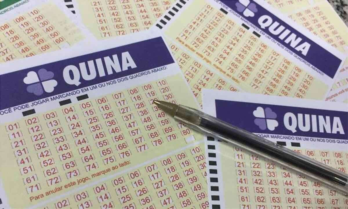 Quina 6575 sorteia hoje (5/11) prÃªmio de R$ 9,6 milhÃµes