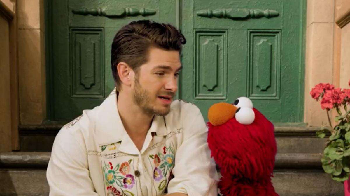 Andrew Garfield and Elmo’s ‘important’ lesson goes viral