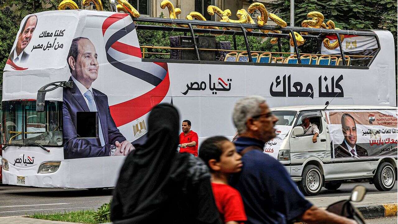 En Egypte, une présidentielle verrouillée pour la réélection du maréchal Sissi