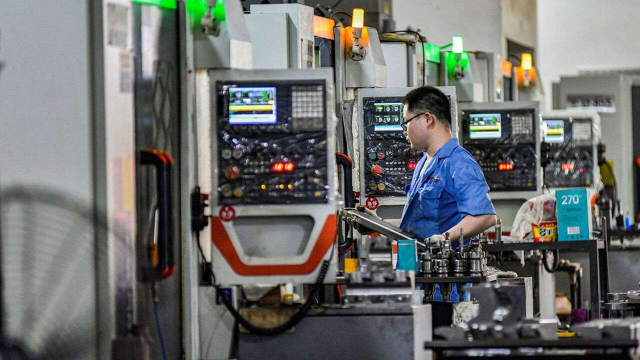 Timide amélioration pour l'industrie chinoise