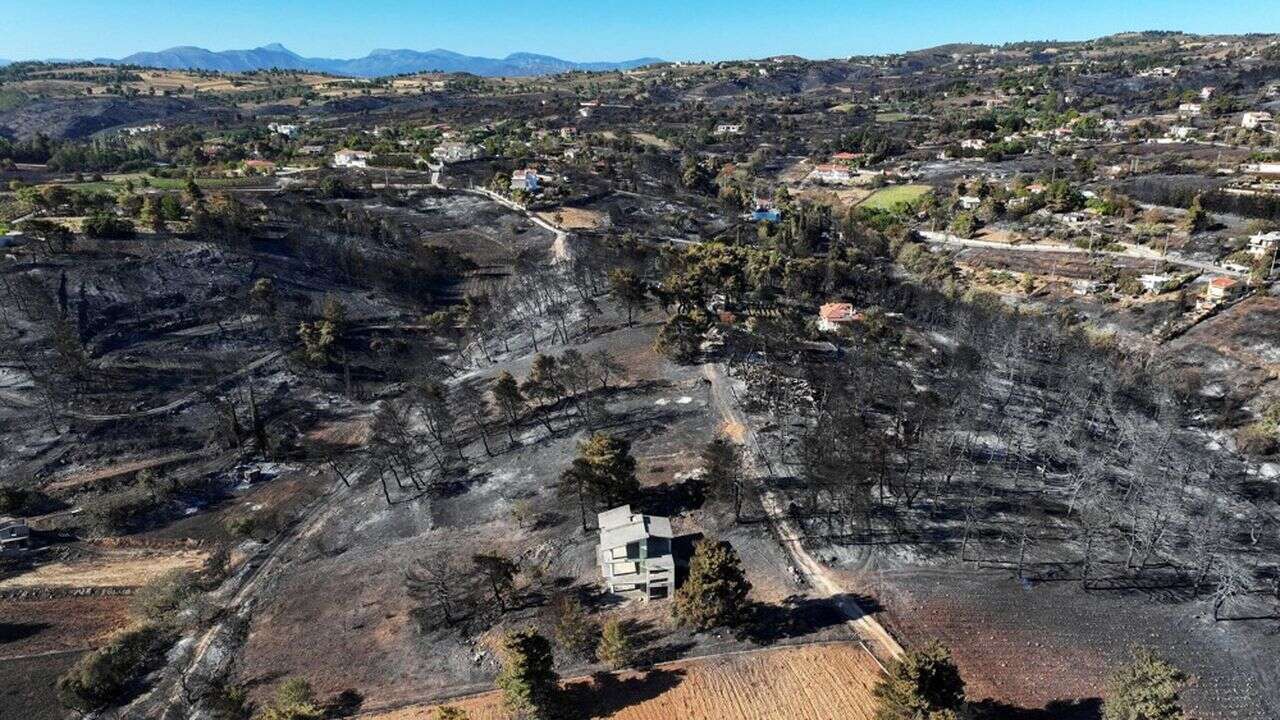 En Grèce, l'impuissance du gouvernement face aux incendies attise la colère