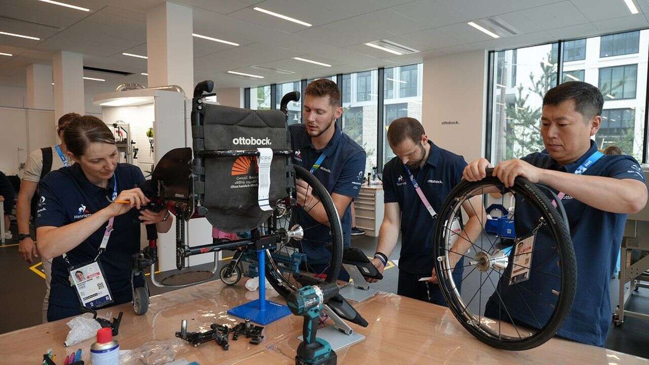 Jeux Paralympiques : comment Ottobock soigne les petits bobos mécaniques des athlètes