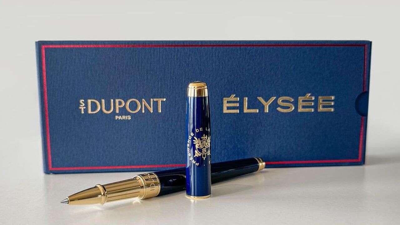 Luxe : S.T. Dupont développe un stylo exclusif pour l'Elysée