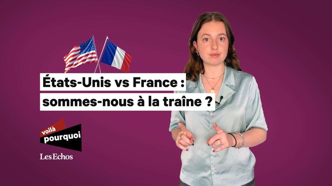 VIDEO - Croissance : la France a-t-elle vraiment décroché par rapport aux Etats-Unis ?