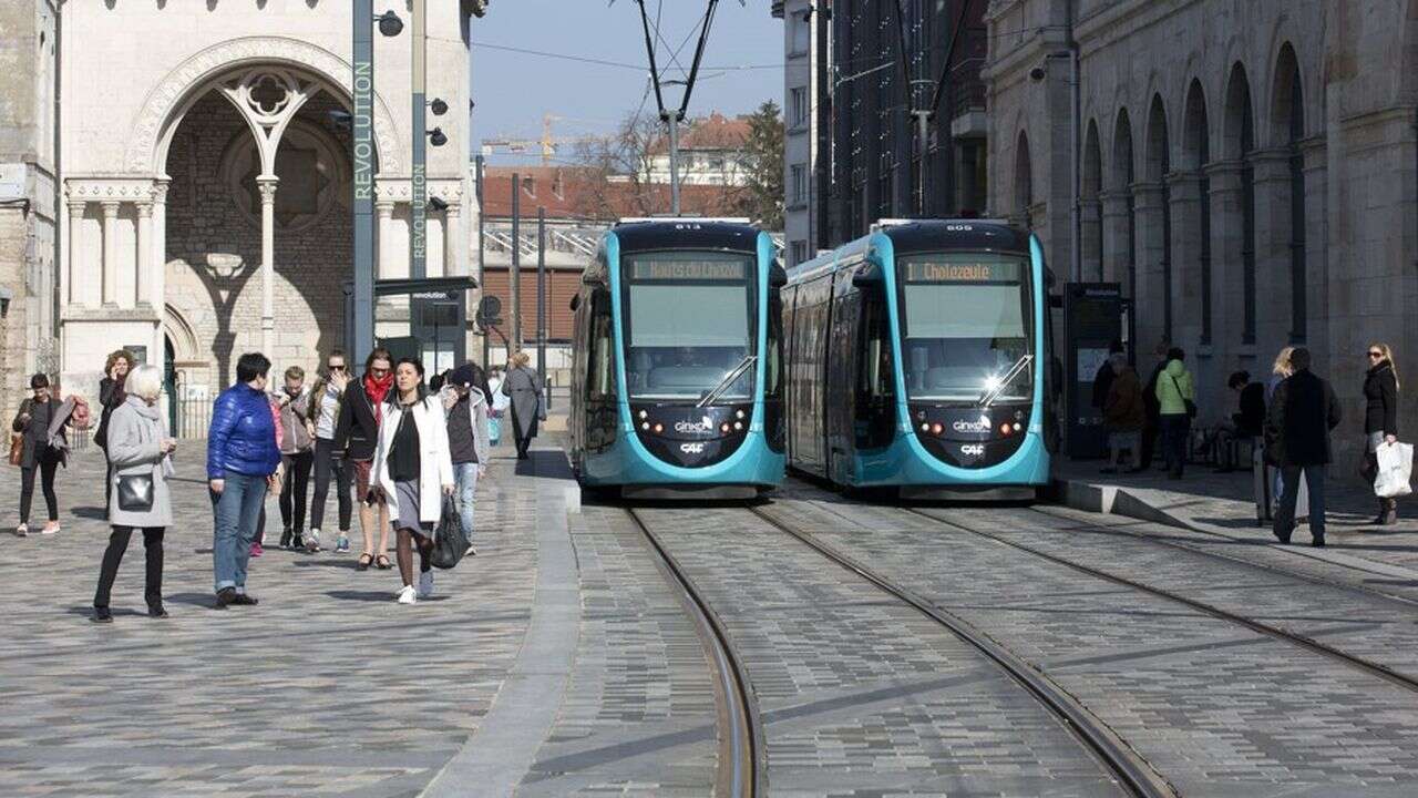 A Besançon, « le tramway le moins cher de France » fête ses 10 ans