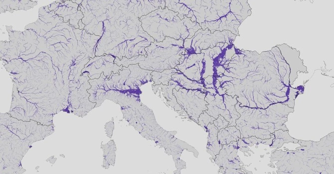 Per mappare i rischi di alluvioni a livello europeo è possibile utilizzare i dati forniti dall’Agenzia europea dell’ambiente 