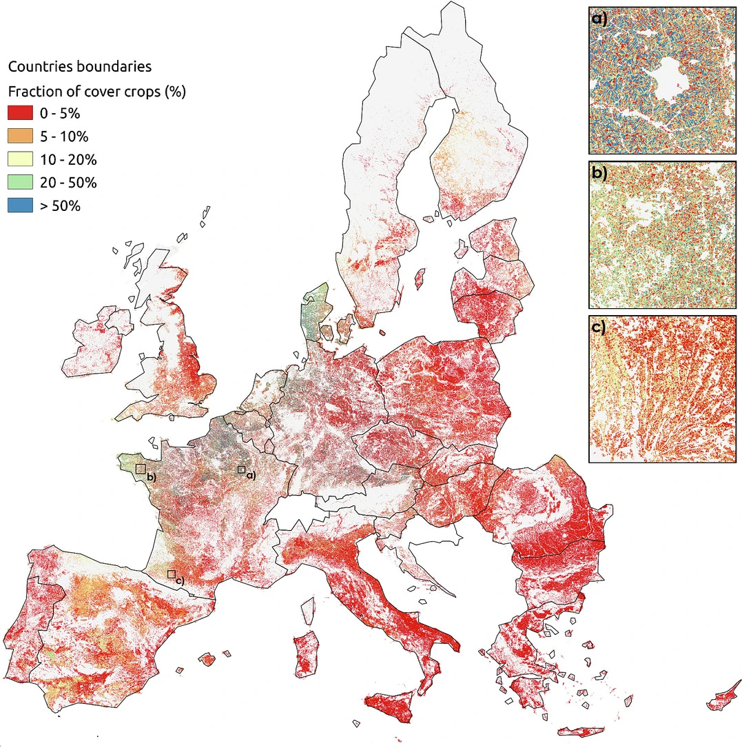 Agricoltura, le colture di copertura sono rilevanti e servono più dati