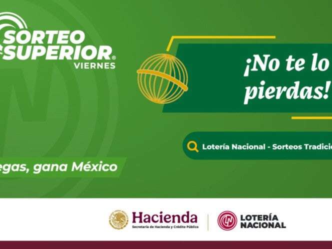 Lotería Nacional: Resultados del Sorteo Superior 2835 del 21 de febrero de 2025