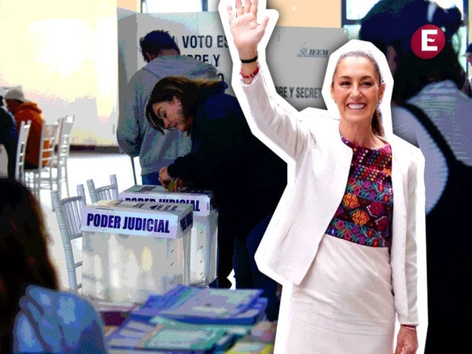 Elección judicial tuvo más votos que la oposición: Sheinbaum
