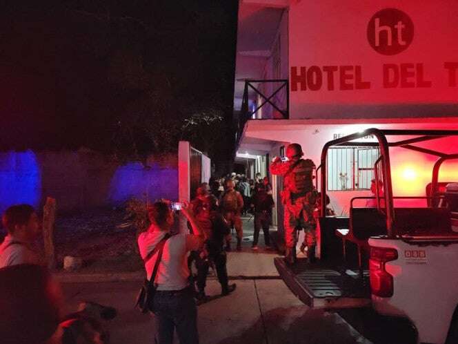 Rescatan a 25 migrantes hacinados en un hotel del Istmo de Tehuantepec