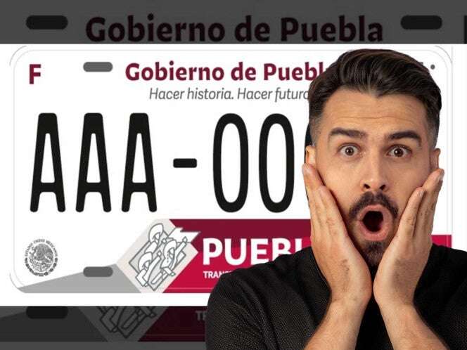 Multa por portaplacas en Puebla 2025; esto dice el reglamento