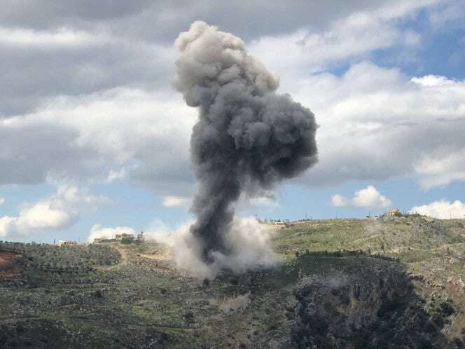 Israel bombardea Líbano en respuesta a los cohetes lanzados contra su territorio