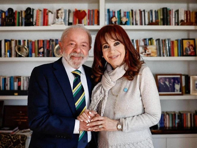Lula visita a Cristina Kirchner en señal de apoyo e ignora a Milei