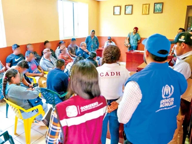 Familias vuelven tras 8 años desplazadas; conflicto agrario desató el éxodo en Oaxaca