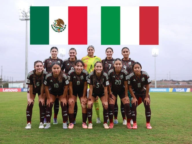 ¿Dónde ver México vs Italia, Cuartos del Mundial Femenil Sub-17?