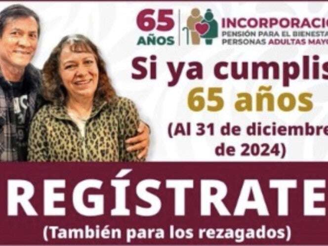 Hoy: Último día de registro para pensión de adultos mayores