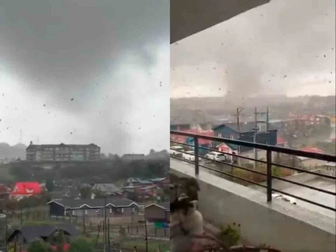 Tornado en Puerto Varas deja ocho heridos y más de 150 casas dañadas en el sur de Chile