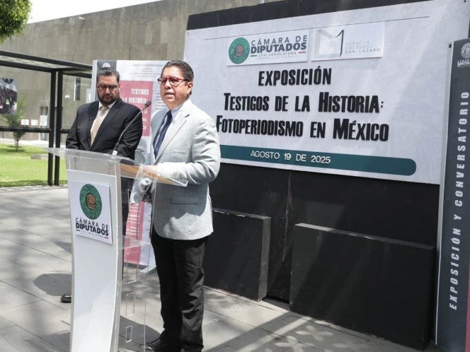 Inauguran en San Lázaro exposición de fotoperiodismo; Mateo Reyes de Excélsior entre los participantes   