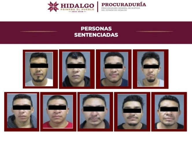 Sentencian a 160 años de prisión a banda de secuestradores en Hidalgo