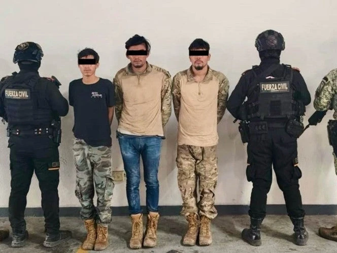Detienen a tres implicados en el asesinato de un policía en NL