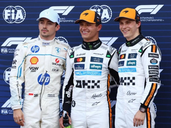 Leclerc y Piastri lamentan sus fallos y perder la pole ante Norris en Mónaco