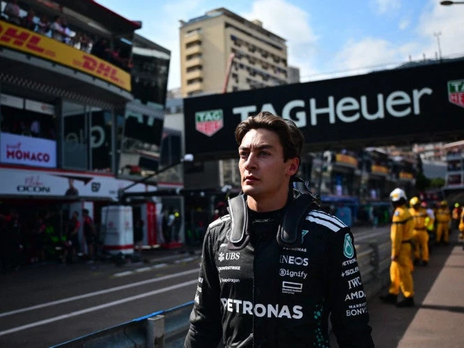 Russell y Antonelli esperan una difícil carrera en Mónaco tras fallar en calificación