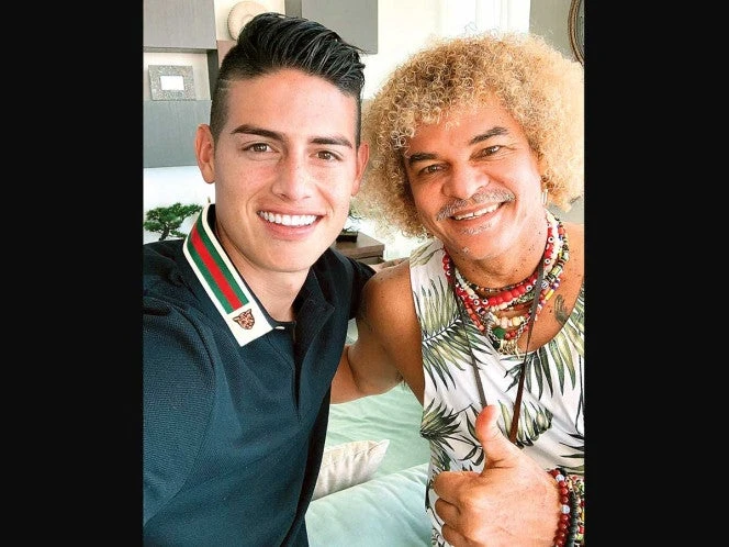 James se siente bien… asegura el Pibe Valderrama