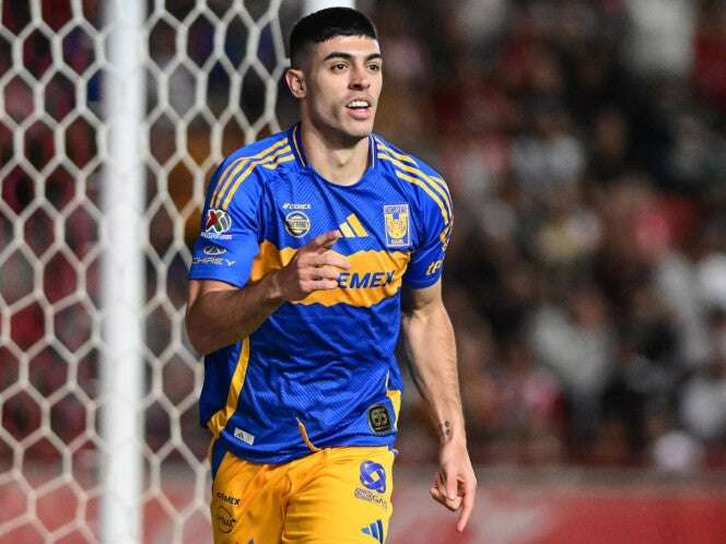 Tigres mantiene hegemonía sobre Necaxa con gol en la compensación