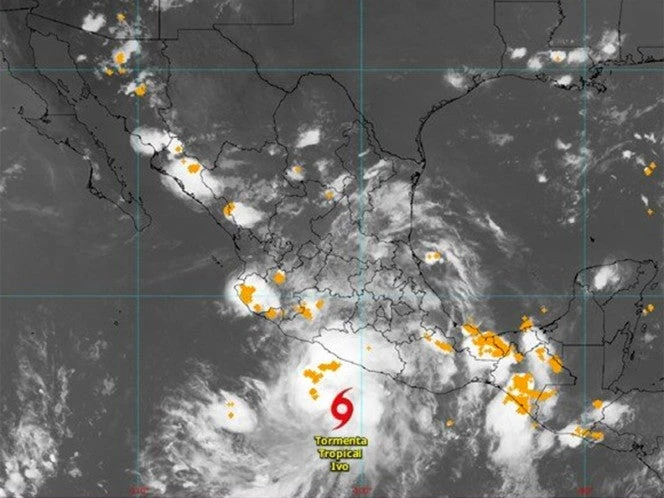 Se prevé que Ivo alcance categoría de huracán el viernes al sur de BCS