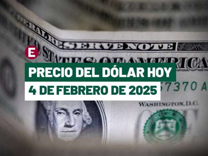 ¡Retrocede el peso tras jornada de ganancias! Precio del dólar hoy 4 de febrero de 2025