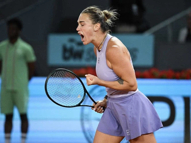 Aryna Sabalenka cumple y es finalista del WTA Madrid