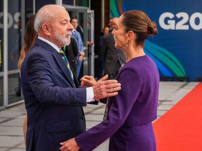 Sheinbaum y Lula se comprometen a reforzar relaciones entre México y Brasil