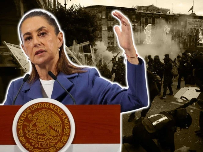 Rechaza Sheinbaum actos violentos registrados el 2 de octubre; 'no estamos de acuerdo'