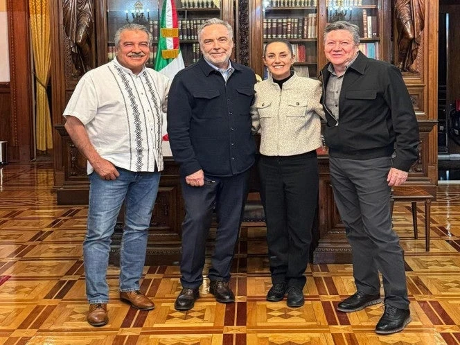 Sheinbaum se reúne con Ramírez Cuéllar, García Nieto y Morón