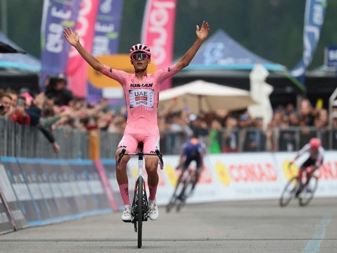 Así ganó Isaac del Toro la etapa 17 del Giro de Italia