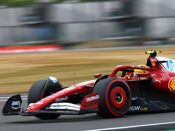 Hamilton admite que cometió un error y así perdió la pole en Silverstone