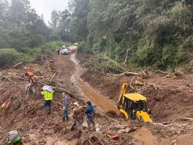Aumenta a 22 cifra de muertos por lluvias en Hidalgo
