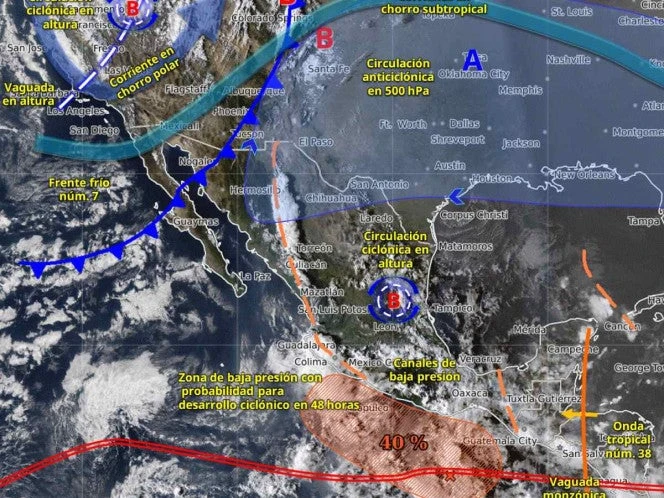 Clima en México este 16 de octubre de 2025: Prevén más lluvias y frío en estos estados