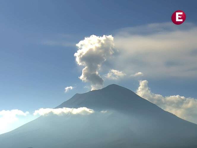 ¡Popocatépetl baja su actividad! Registra 26 exhalaciones y más de 5 horas de tremor