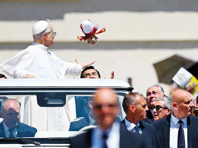 Gesto de cariño para el Papa